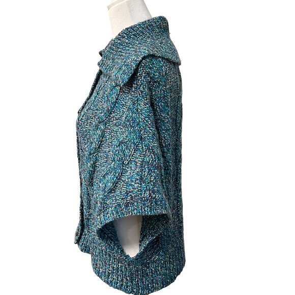 American Eagle Women’s Cable-Knit Button Cardigan Sweater Size xs - Picture 5 of 11